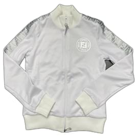 Fendi-Jackets-Silvery,White,Eggshell