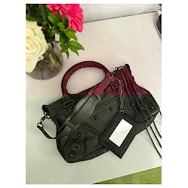 Balenciaga-Balenciaga City Bag-Dark red