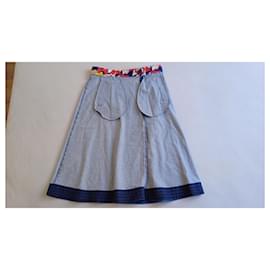 Nina Ricci-Skirts-Navy blue