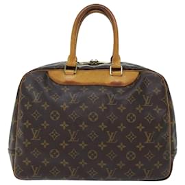 Louis Vuitton-LOUIS VUITTON Monogram Deauville Hand Bag M47270 LV Auth 50028-Monogram