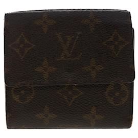 Louis Vuitton-LOUIS VUITTON Monogram Portefeuille Elise Geldbörse M61654 LV Auth 50218-Monogramm
