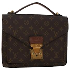 Louis Vuitton-Louis Vuitton Monogram Monceau 28 Hand Bag 2way M51185 LV Auth bs7258-Monogram