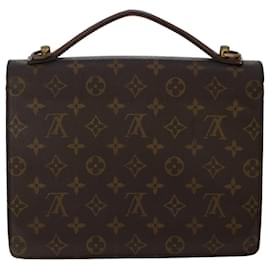 Louis Vuitton-Louis Vuitton Monogram Monceau 28 Hand Bag 2way M51185 LV Auth bs7258-Monogram