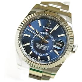 Rolex-ROLEX Sky-Dweller blue Dial 326934 '21 purchased Mens-Silvery