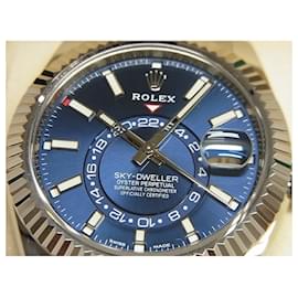 Rolex-ROLEX Sky-Dweller blue Dial 326934 '21 purchased Mens-Silvery
