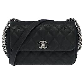 Chanel-Sac Chanel Timeless/classic black leather - 100976-Black