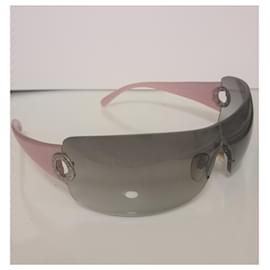 Bulgari-Bulgari-Sonnenbrille – Maskenform-Pink