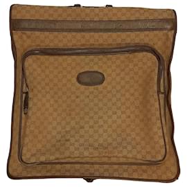 Gucci-Gucci luggage rack-Beige,Dark brown