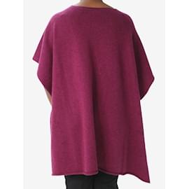 Autre Marque-Purple shawl cardigan - size UK 12-Purple