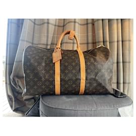Louis Vuitton-Louis Vuitton Keepall-Brown