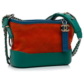 Chanel Tweed Gabrielle Shoulder Bag Blue Cloth ref.895530 - Joli Closet