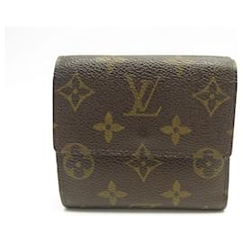 Louis Vuitton Slender Canvas Street Style Folding Wallet Folding Wallets, Grey