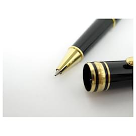 LOUIS VUITTON SPIRIT GOLDEN BLACK RESIN FOUNTAIN PEN WITH FOUNTAIN