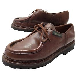 SCARPE PARABOOT MICHAEL 40.5 scarpe in pelle marrone Marrone