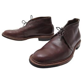 Autre Marque SCARPE ALDEN 13781C STIVALI CHUKKA 11.5 45.5 PELLE MARRONE CHROMEXCEL Marrone