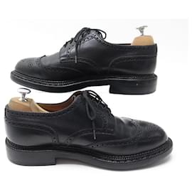 JM Weston-VINTAGE JM WESTON SHOES 590 TRIPLE INSOLES 8.5E 42.5 wide 43 SHOES-Black