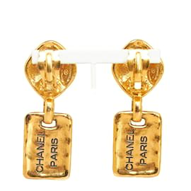 vintage chanel stud earrings clip on