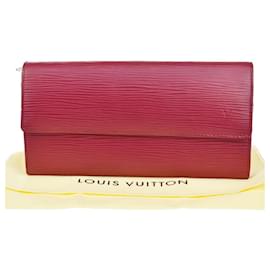 Louis Vuitton-Louis Vuitton Portefeuille Sarah-Pink