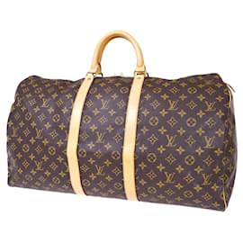 Louis Vuitton-Louis Vuitton Keepall 55-Castaño