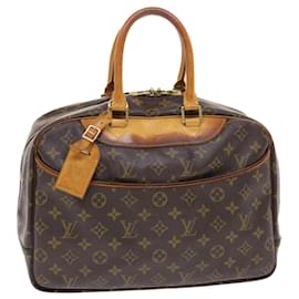 Louis Vuitton-LOUIS VUITTON Monogram Deauville Hand Bag M47270 LV Auth 50025-Monogram