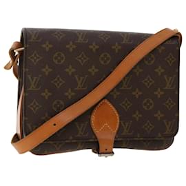 Louis Vuitton-LOUIS VUITTON Monogram Cartouchiere GM Shoulder Bag Vintage M51252 Auth rd5615-Monogram