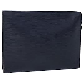 Louis Vuitton-LOUIS VUITTON Epi Poche Toilette 26 Pouch Andigo Blue M41367 LV Auth 50106-Other