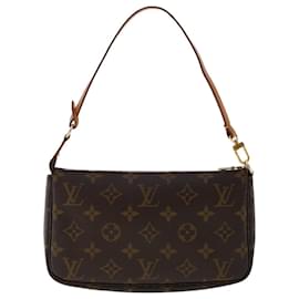 Louis Vuitton-LOUIS VUITTON Monogram Pochette Accessoires Pochette M51980 Auth LV 50108-Monogramme