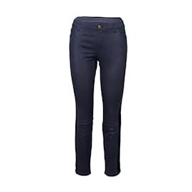 Louis Vuitton-Louis Vuitton Jeans with Black Stripe-Blue