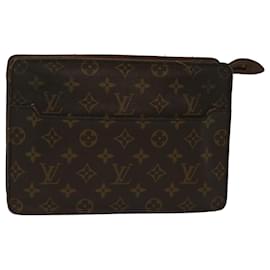 Louis Vuitton-LOUIS VUITTON Monogram Pochette Homme Clutch Bag M51795 LV Auth 50111-Monogram
