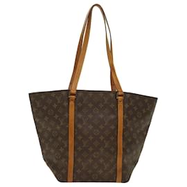 Louis Vuitton-LOUIS VUITTON Monogram Sac Shopping Tote Bag M51108 LV Auth rd5671-Monogram