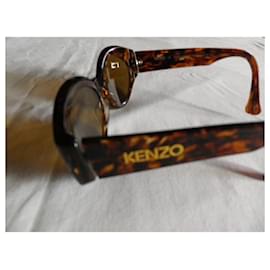 Kenzo-Óculos de sol-Castanho escuro