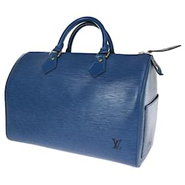 Louis Vuitton-Louis Vuitton Speedy 30-Blue