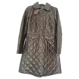 Polo Ralph Lauren-Lambskin coat from the RALPH LAUREN brand-Chocolate