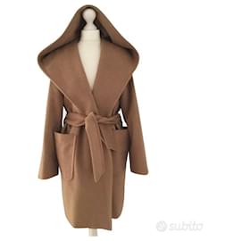 Autre Marque-Intred coat with belt-Brown