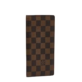 Louis Vuitton-Damier Ebene Brazza N61823-Brown