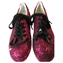 Autre Marque-Glittery Bons Baisers sneakers from Paname-Pink