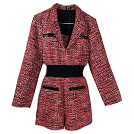 Maje Monos Roja Multicolor