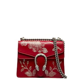 Gucci-Mini sac à bandoulière Dionysus du Nouvel An chinois en édition limitée 421970-Rouge