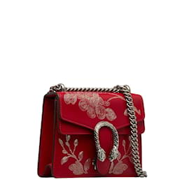 Gucci-Limited Edition Mini Chinese New Year Dionysus Shoulder Bag 421970-Red
