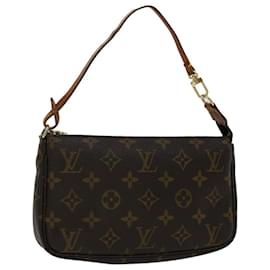 Louis Vuitton-LOUIS VUITTON Pochette con monogramma Accessoires Pouch M51980 LV Aut 50885-Monogramma