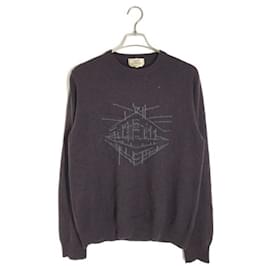 Hermès-***HERMES  cashmere knit-Brown