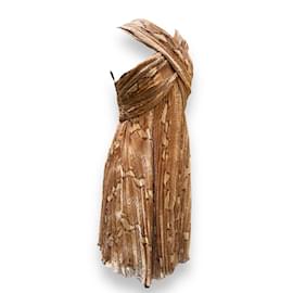 Christian Dior-Robes DIOR S-Marron