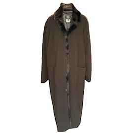 Fendi-FENDI Coats L -Brown
