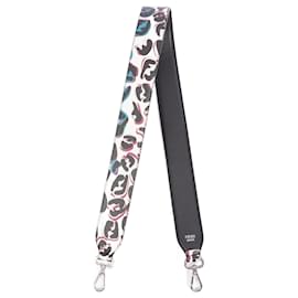 Fendi-Fendi Strap You Multi FF Print / Black leather-Black