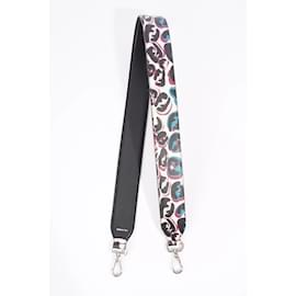 Fendi-Fendi Strap You Multi FF Print / Black leather-Black