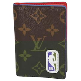 Louis Vuitton-Brown Monogram NBA Limited Edition Pocket Organizer-Brown