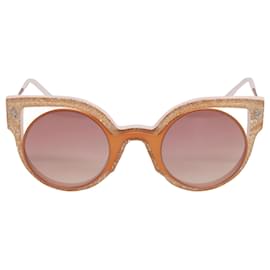 Fendi-Metallic Orange/Pink FF 0137/S Glitter Paradeyes Sunglasses-Metallic