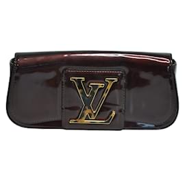 Louis Vuitton-Clutch Amarante Sobe Borgonha-Bordeaux