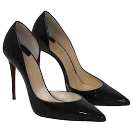 Christian Louboutin-Black Pigalle Follies 100 Pointed toe pumps-Black