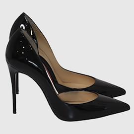 Christian Louboutin-Black Pigalle Follies 100 Pointed toe pumps-Black
